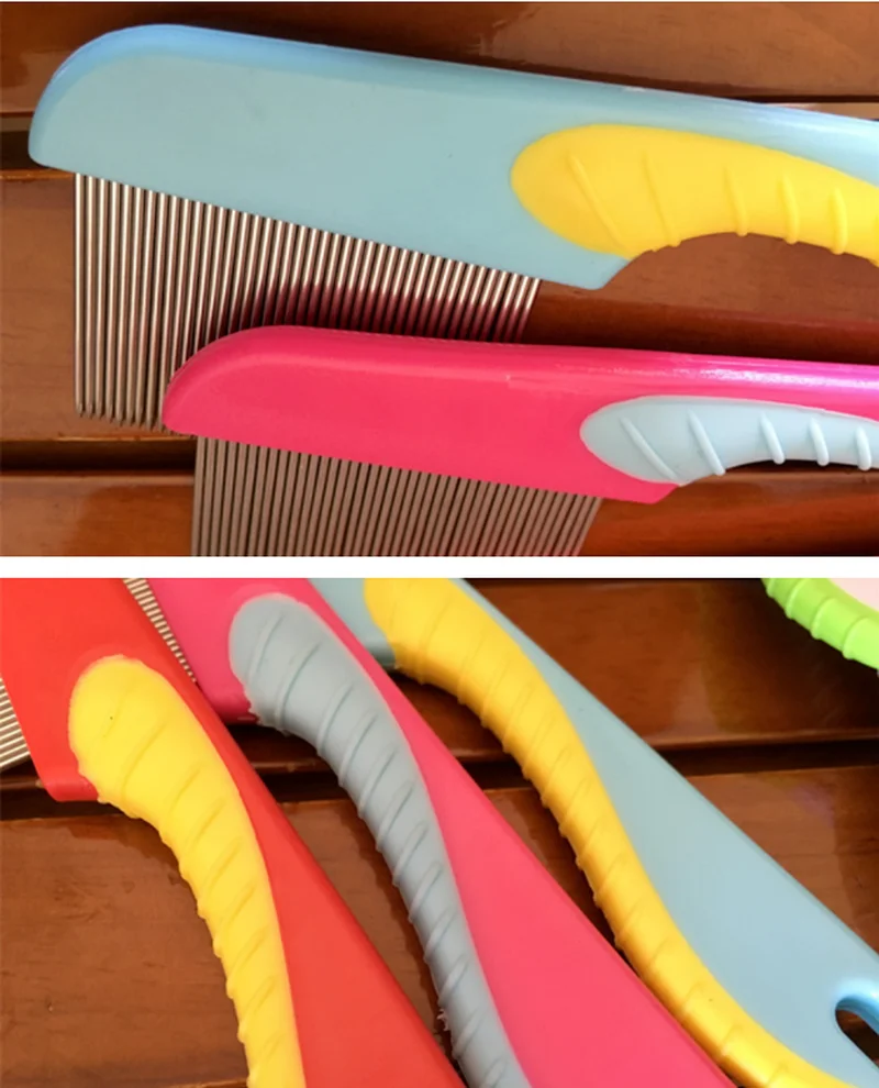 Домашние питомцы собаки кошки анти расческа для вычесывания вшей