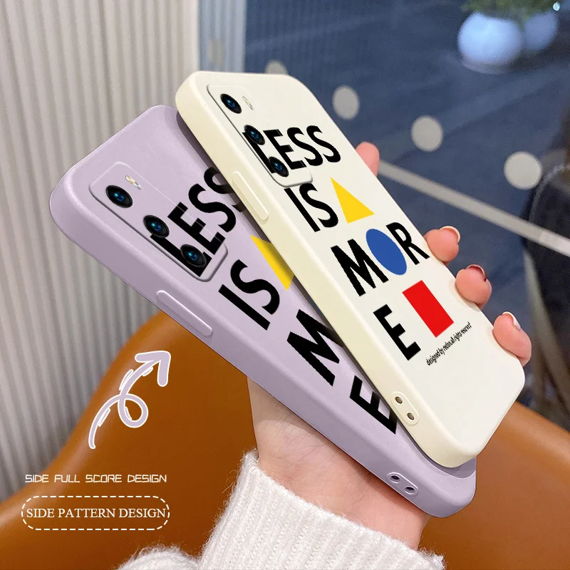 

Less Is More Soft Case For Huawei P40 P30 P20 Pro Lite Mate 40 30 20 Pro Lite P Smart 2021 Y7A Liquid Silicone Phone Cover Funda