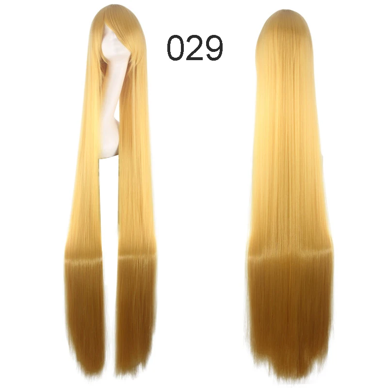 150 см длинные прямые термостойкие синтетические волосы парик Универсальный