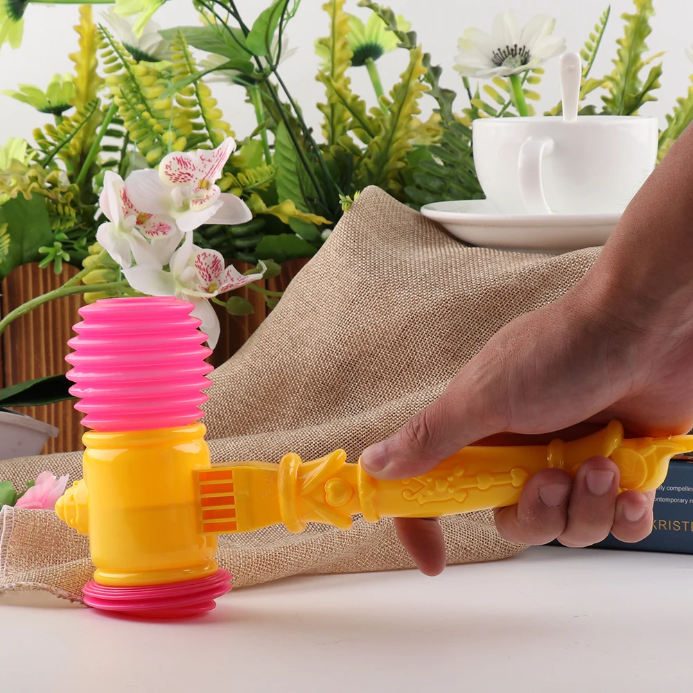 Ребенок Молот кузнеца с свисток обучение одежда для малышей Дети ручки Пластик