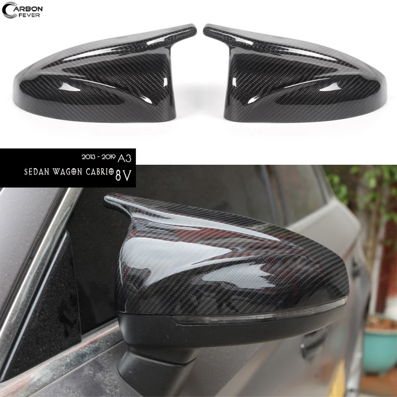 

Чехлы из углеродного волокна и АБС для боковых зеркал Audi 2013 - 2019 A3 8V 2 4 5