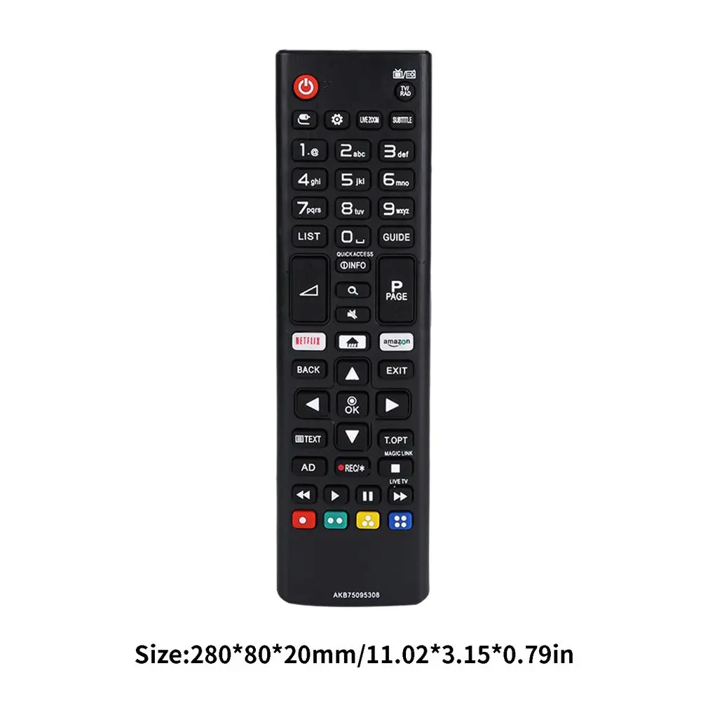 

For Lg English Version Tv Remote Control Akb75095308 Portable Wireless Tv Remote Control Sensitive Button