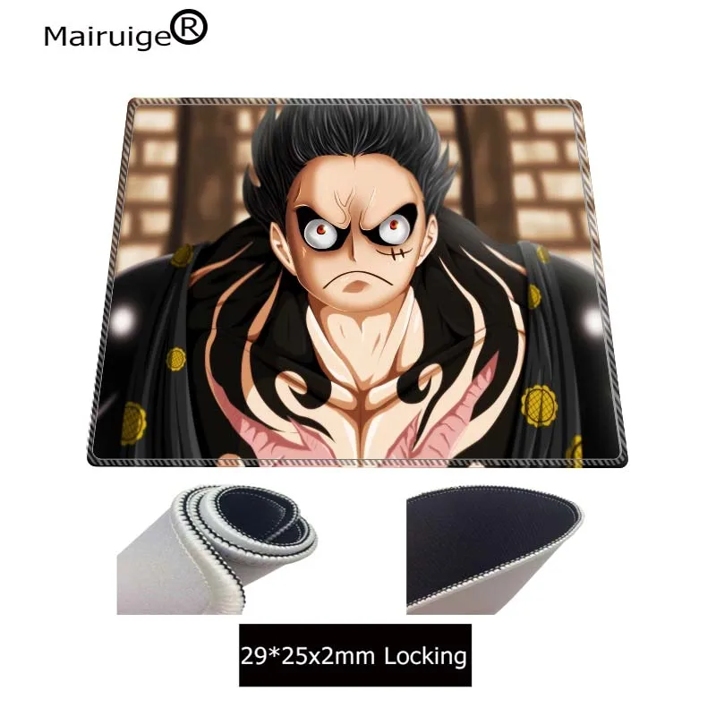 

MRGBEST Anime One Piece MousePad Large Locking Edge Speed Game Gamer Gaming Mouse Pad Soft CSGO Dota 2 Laptop Notebook Mat