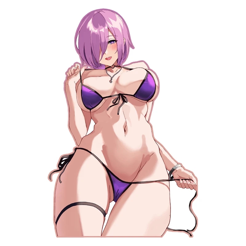 

D213 # Anime Cartoon Cute Girl Self-adhesive Car Sticker Vinyl Decal Waterproof for Motorcycle Bumper Laptop Car Window Door