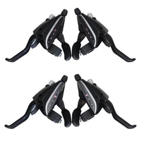 bicycle derailleur 2124 speed mountain bike conjoined finger dial speed mtb shifter bicycle transmission ef65 7 8 accessories