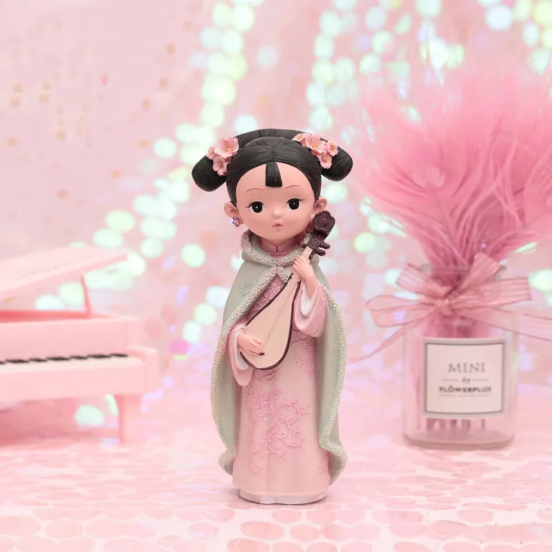 Императорский дворец кукла поделки орнамент подарок в китайском стиле резиновый