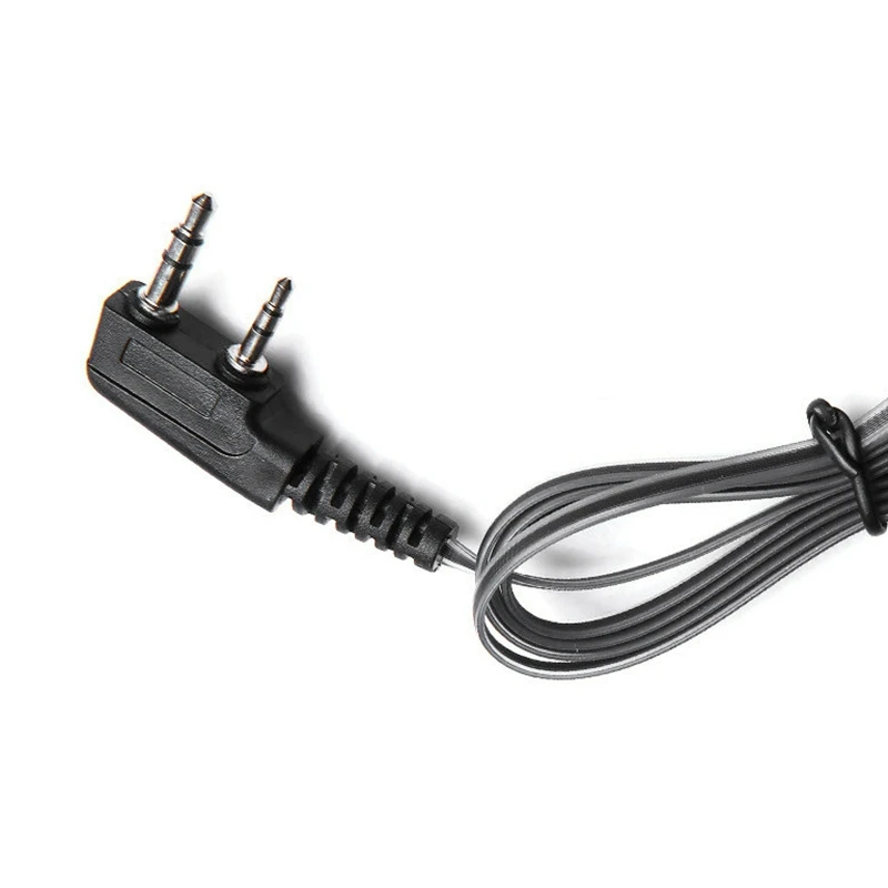 

Hot TTKK 3Pcs Dual PTT Air Tube Headset Earpiece with Mic for Baofeng UV5R UV6R 888S