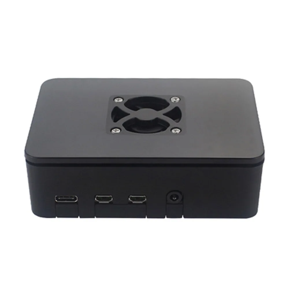 Raspberry PI 4 Модель B 1 ГБ/2 ГБ/4 Гб ABS чехол с охлаждающим вентилятором пластиковая коробка корпус для Raspberry Pi 4B охлаждающая Оболочка Чехол