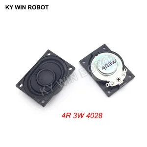 2 шт.лот ЖК-мониторзвуковой сигнал для телевизора 3 Вт 4R 4028 2840 громкий динамик 4 Ом 3 Вт 4R 3 Вт 40*28 мм