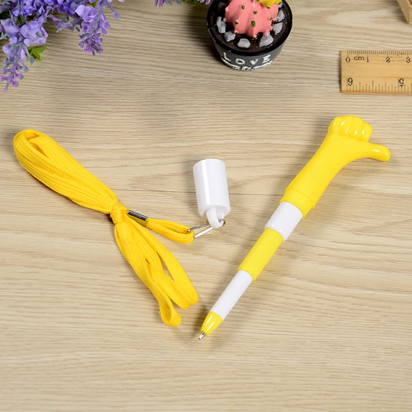 Шариковая ручка для жестов и пальцев подвесная рекламная шариковая логотип