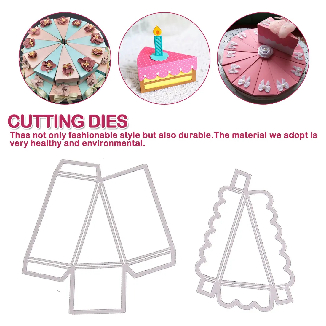 2 шт./компл. сумка и коробка металлические Многослойные режущие штампы DIY конфеты