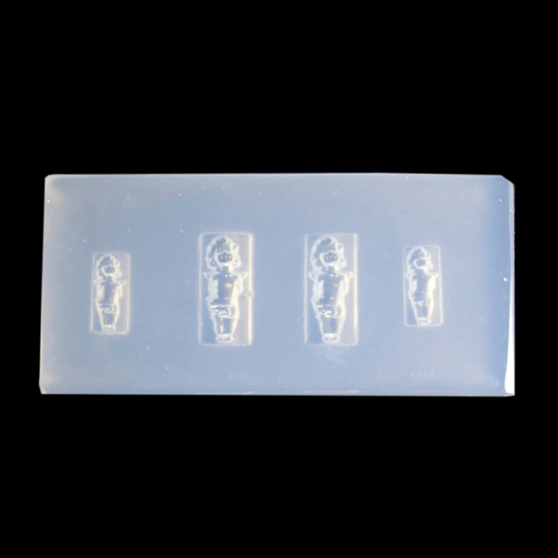 

B36D Angel Series Nail Sticker Ornaments Epoxy Resin Mold Nail Art Decorations Silicone Mould DIY Crafts Jewelry Casting Tools