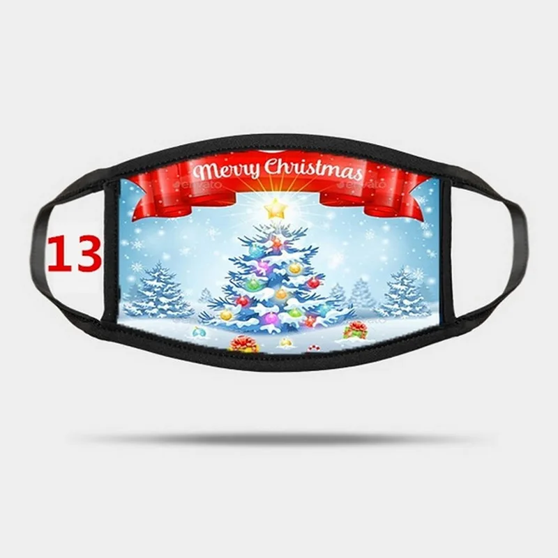 1 шт. женское лицо для рождественского лица пылезащитный маскарилья Косплей