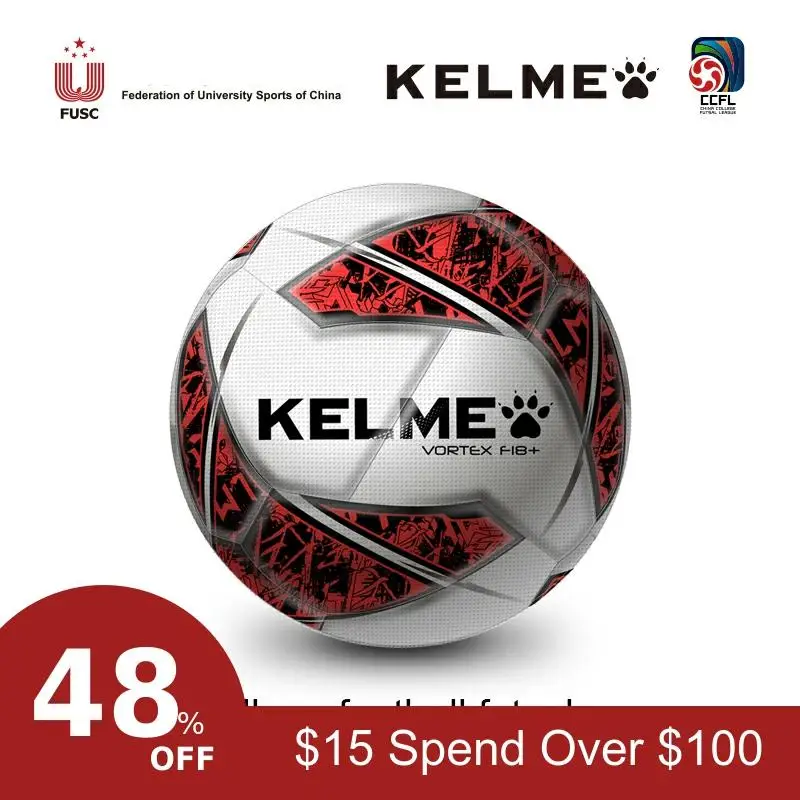 Футбольные мячи KELME, футбольные мячи, футбольные мячи из полиуретана, тренировочные мячи для внутреннего футбола, официальный размер 4 матча K15S929