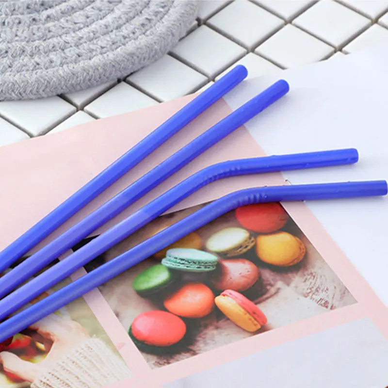 1 шт. соломинка из нержавеющей стали с изменением цвета|Соломинки для питья| |