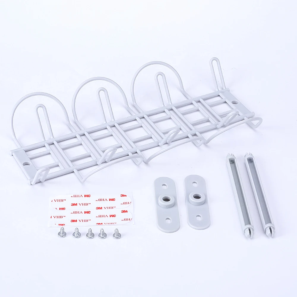 

Table Cable Storage Rack Shelf Table Bottom Socket Holder for Home Offices
