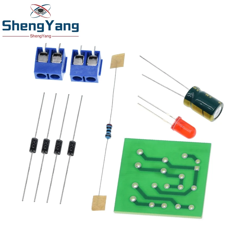 Шэньян 1N4007 диодный мост выпрямителя преобразователь переменного тока в