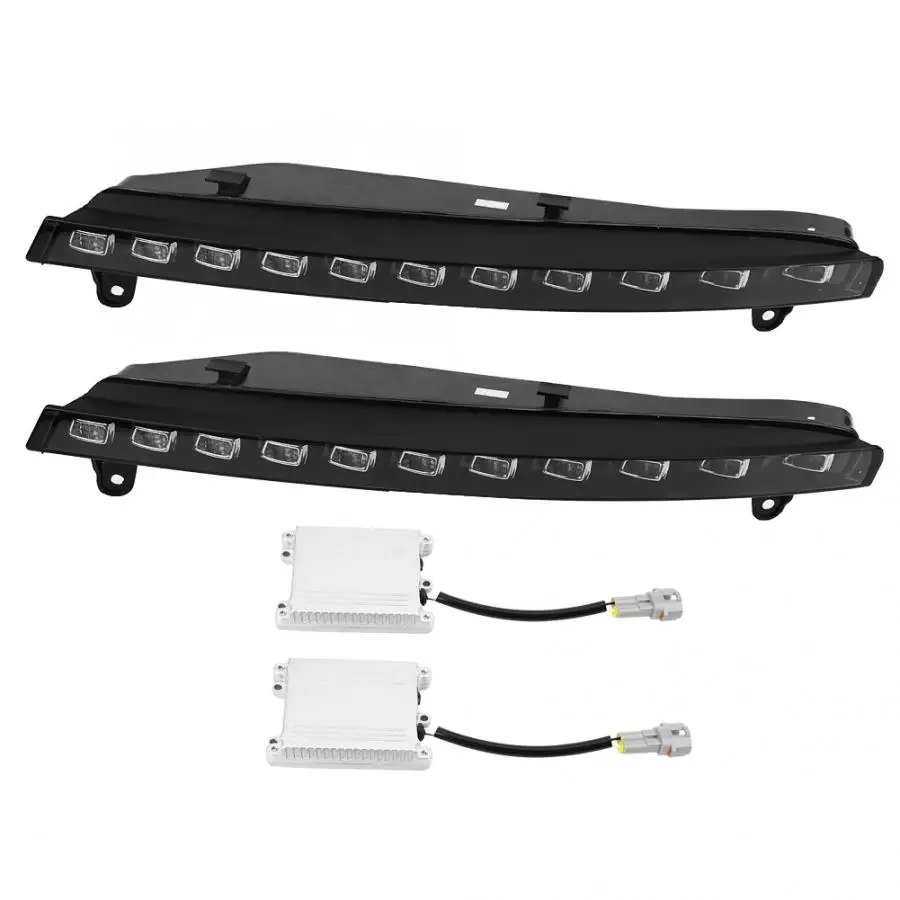 Дневные ходовые светильник ни указатели поворота 2 цвета светодиодсветодиодный