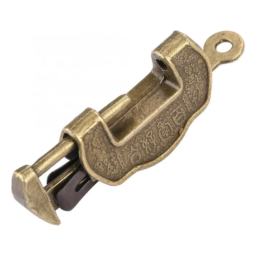 Китайский винтажный замок в античном ретро стиле для шкатулки ящика шкафа