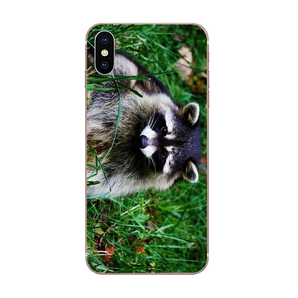 Детские с рисунком енота еноты резиновый для сотового чехол телефона Xiao mi 3 4 4C 4i 5