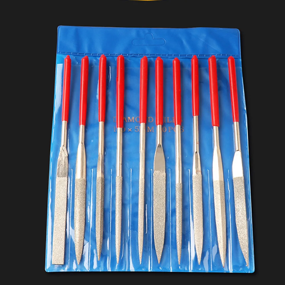 Алмазный напильник набор из 10 алмазных пилок для дерева рашпиль керамический