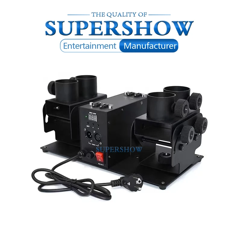 Новый стиль 100W 4 головки выстрел Бумага кроя электрическая машина для конфетти