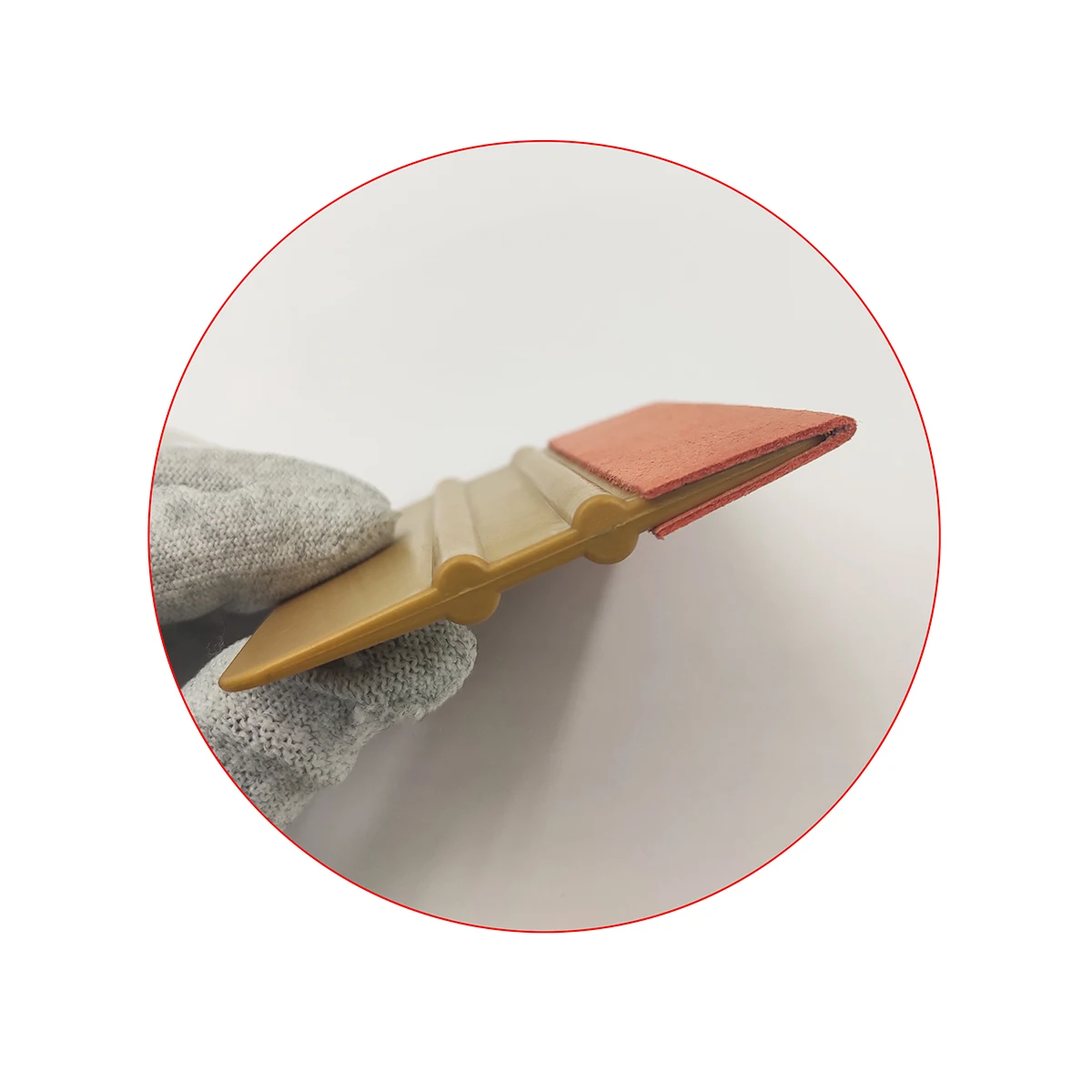 10 шт Виниловые Обёрточная бумага инструмент замши фетр Ракель скребок черная