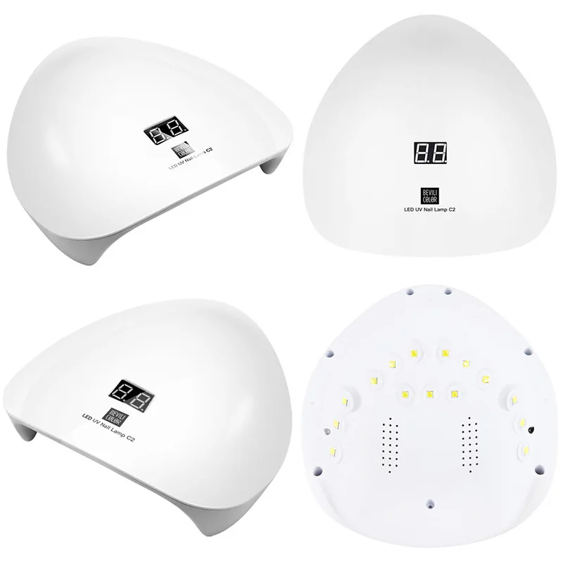 Лампа для ногтевой фототерапии 45 Вт лампа терапии быстросохнущая Индукционная