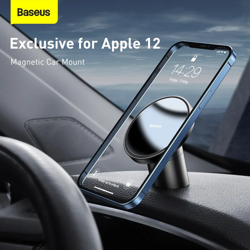 baseus magnetic car phone holder air vent universal for iphone redmi note 7 smartphone car support clip mount holder stand free global shipping