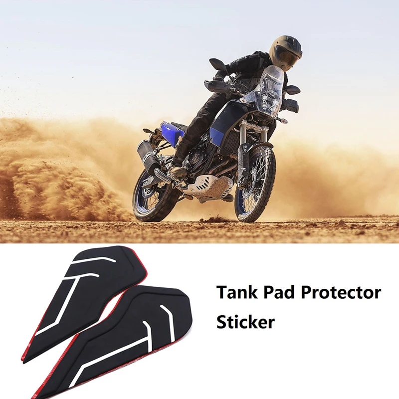 for Yamaha Tenere 700 XTZ700 2018-2020 Tank Pad Protector Sticker Gas Knee Grip Traction | Автомобили и мотоциклы