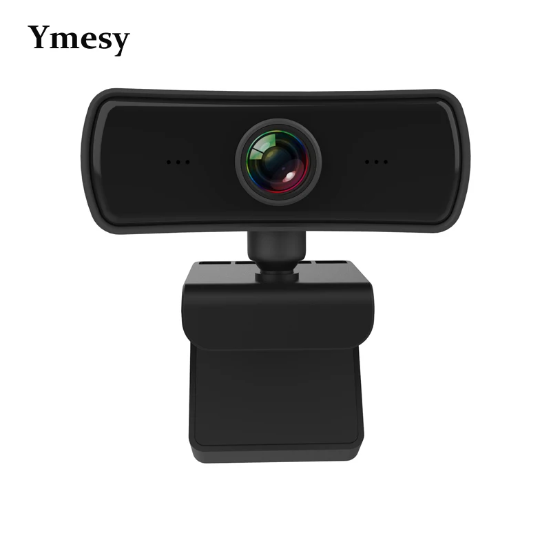 

Ymesy 2K1080P Webcam HD Computer PC WebCamera with Microphone Rotatable Cameras for Live Broadcast Video Calling Conference Work