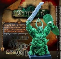model kit resin kit avatars of war 28210 contaminant lords sword shield limited edition