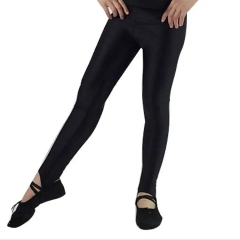 Новые осенние детские танцевальные штаны гимнастический балетный бодибилдинг