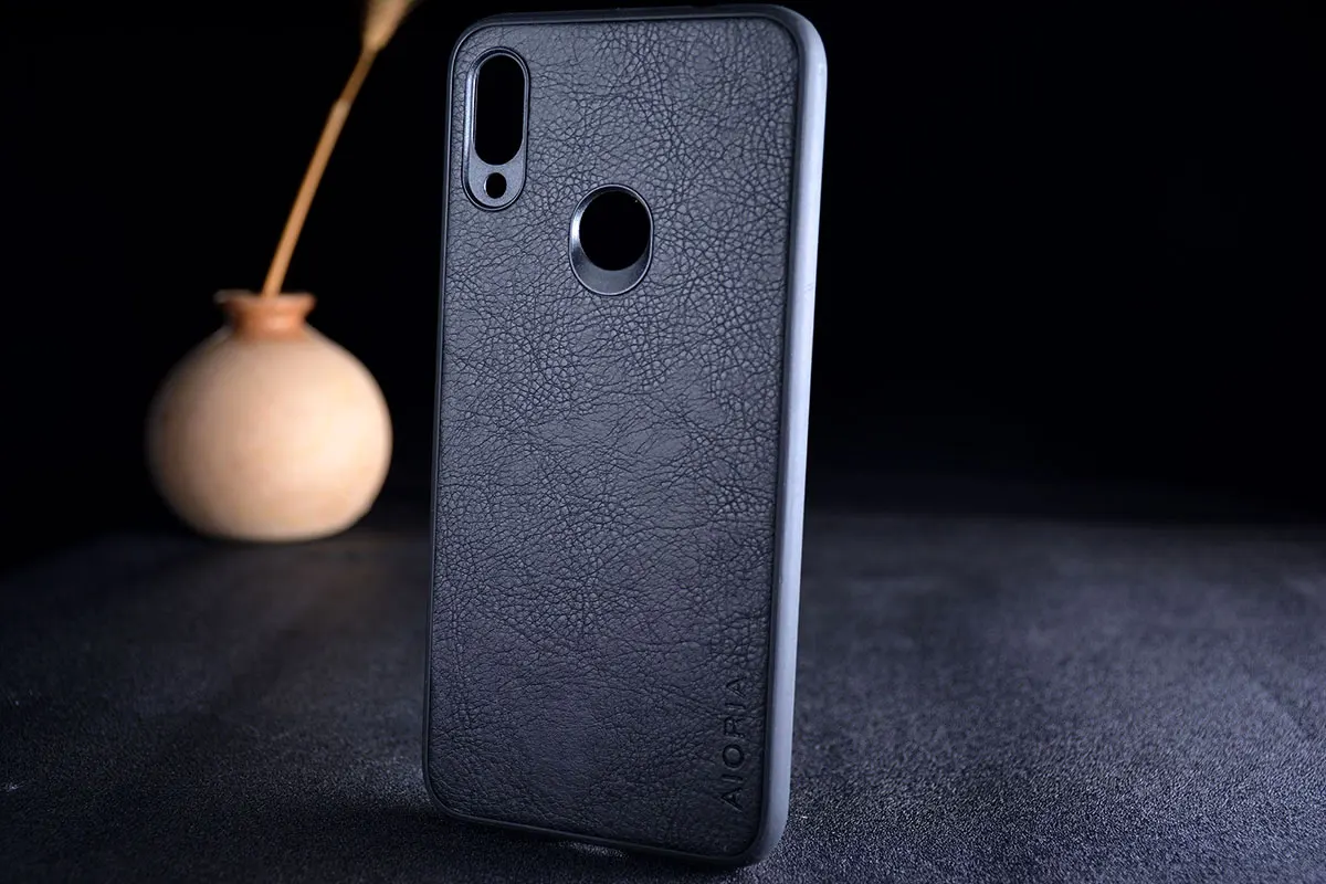 Для xiaomi redmi note 7 8 pro Чехол funda роскошный кожаный винтажный кожа с рисунком Litchi capa чехол для xiaomi redmi note 7