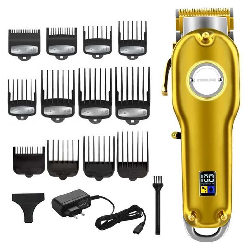 Профессиональная Парикмахерская Машинка для стрижки волос металлический