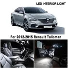 Лампы для освещения багажника, для автомобилей Renault Talisman белые светодиодные с Canbus-2015, 17 шт., 2012