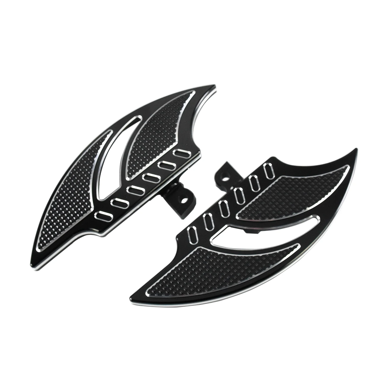 Мотоцикл F & R Floorboards наборы педаль тормоза подножки CNC Cut подходит для Harley Touring Electra