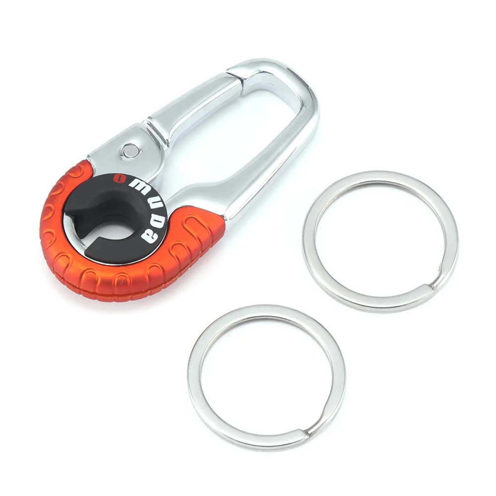 Металлический брелок с инкрустацией автомобильный подарок на день рождения для