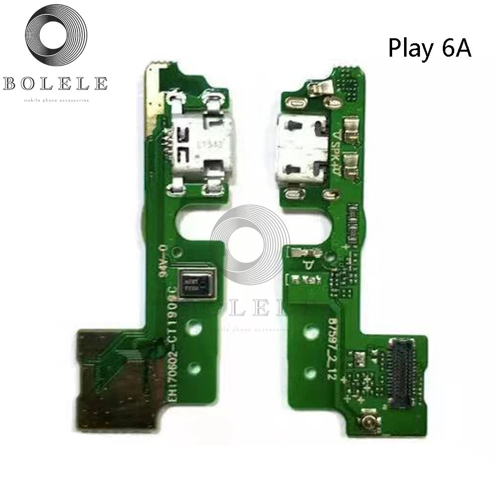Для Huawei Honor Play 6 6A 6X USB зарядное устройство Порт док-станция разъем зарядный гибкий