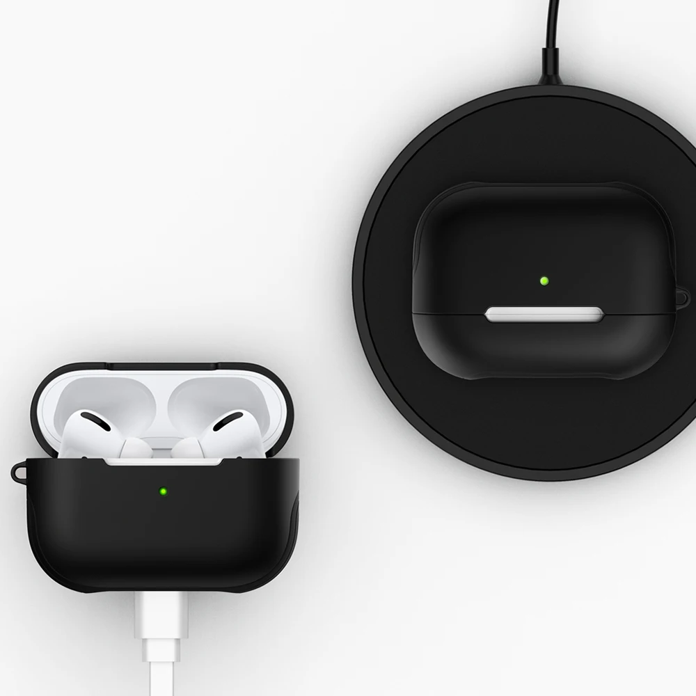 Жесткий противоударный чехол для Airpods Pro Bluetooth-наушников защитный s | Электроника