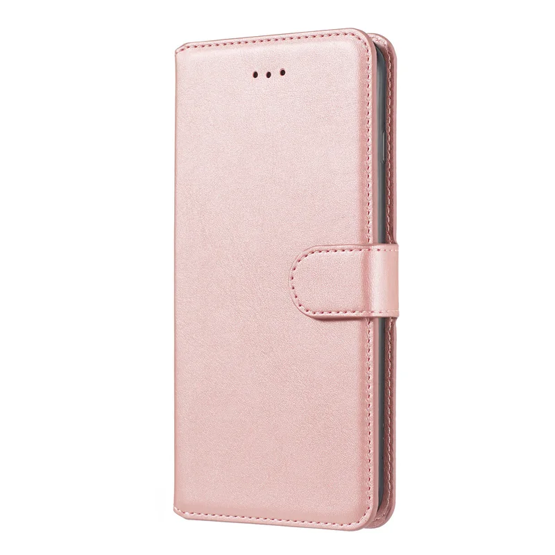 Rose Gold Кожаный чехол-книжка для huawei Honor 8A Play 8a, чехол AT-L09, JAT-L29 задняя крышка для HONOR 8S KSE-LX9, KSA-LX9 Магнитный чехол-кошелек s - Цвет: Rose Gold