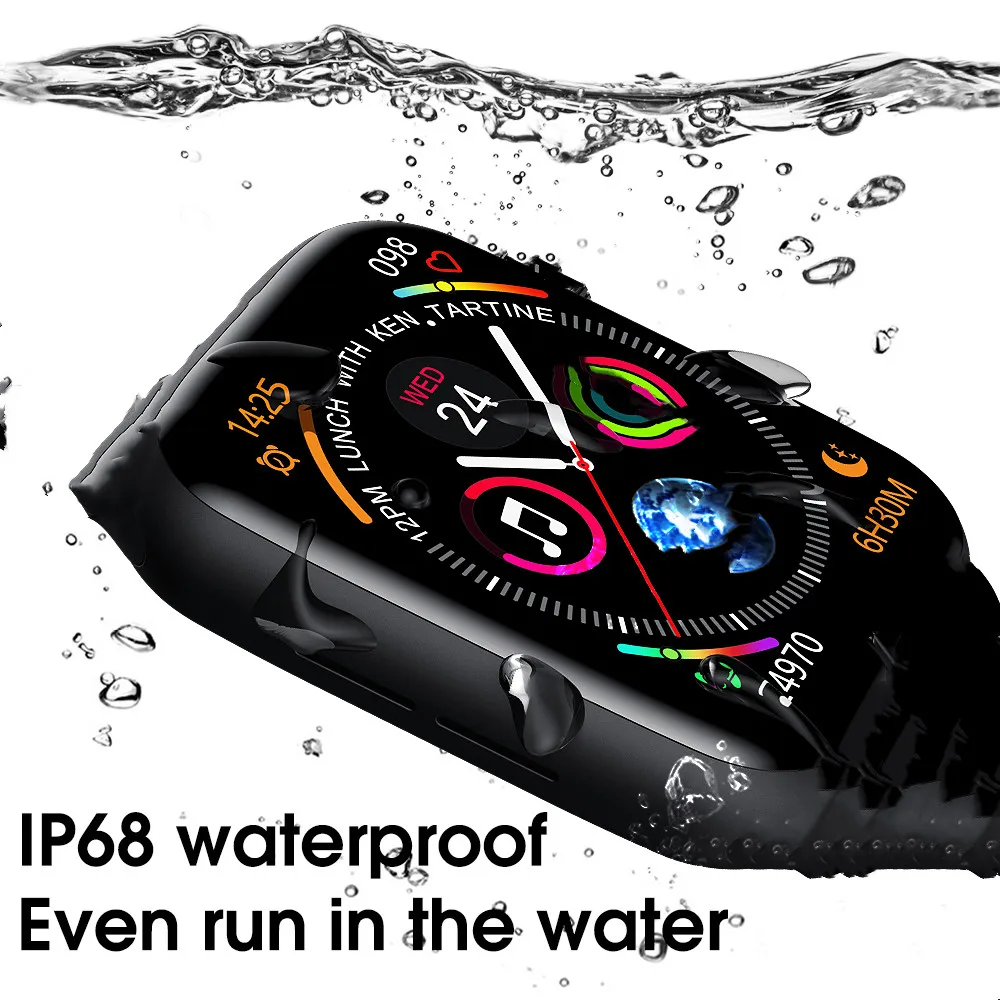 

New Series 6 Smart Watch 2021 IWO W26 Pro SmartWatch ECG Heart Rate Monitor Temperature Waterproof PK IWO 8 13 For Apple Android