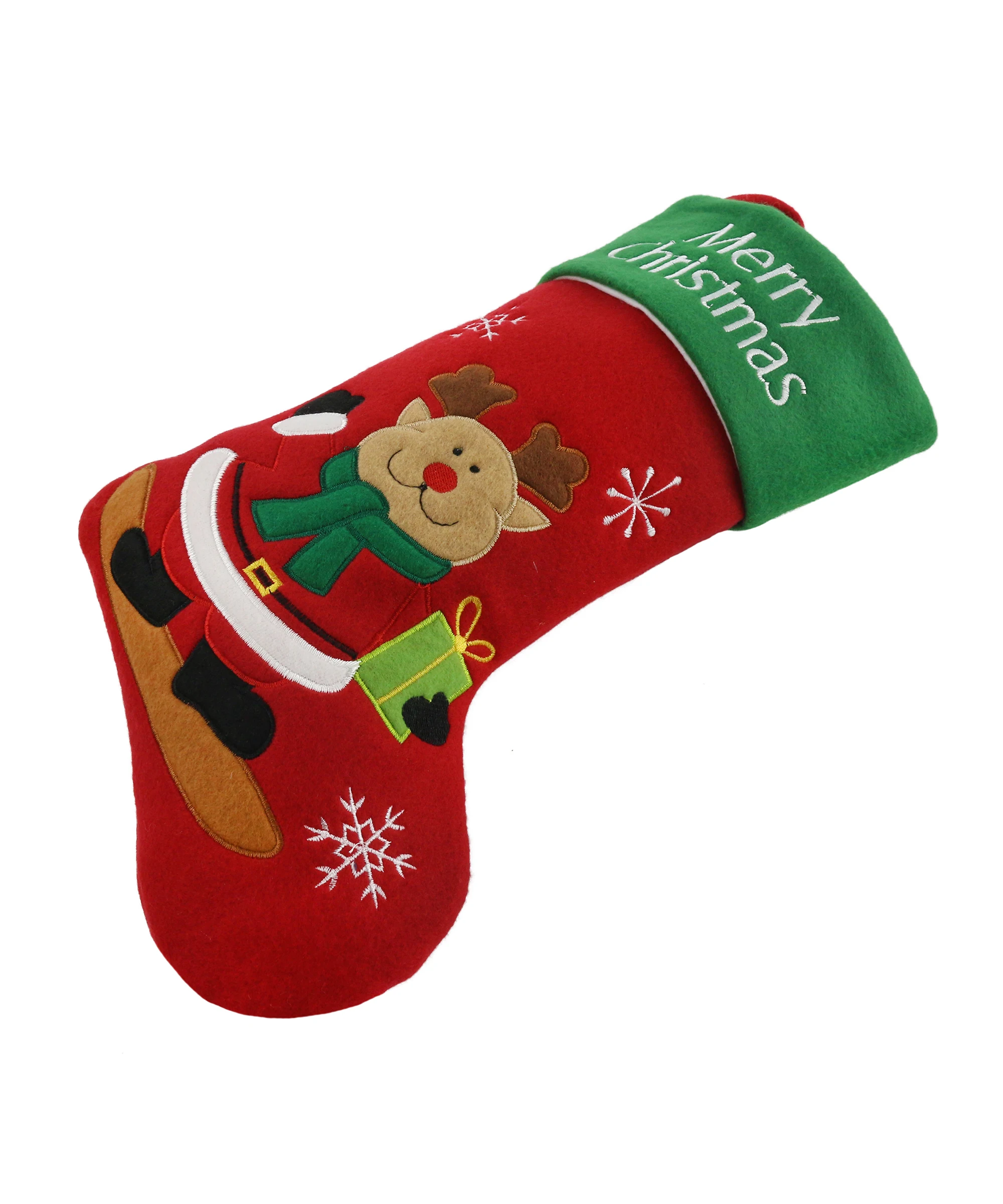 Прямая поставка милые рождественские чулки комплект из 4 разных рождественских