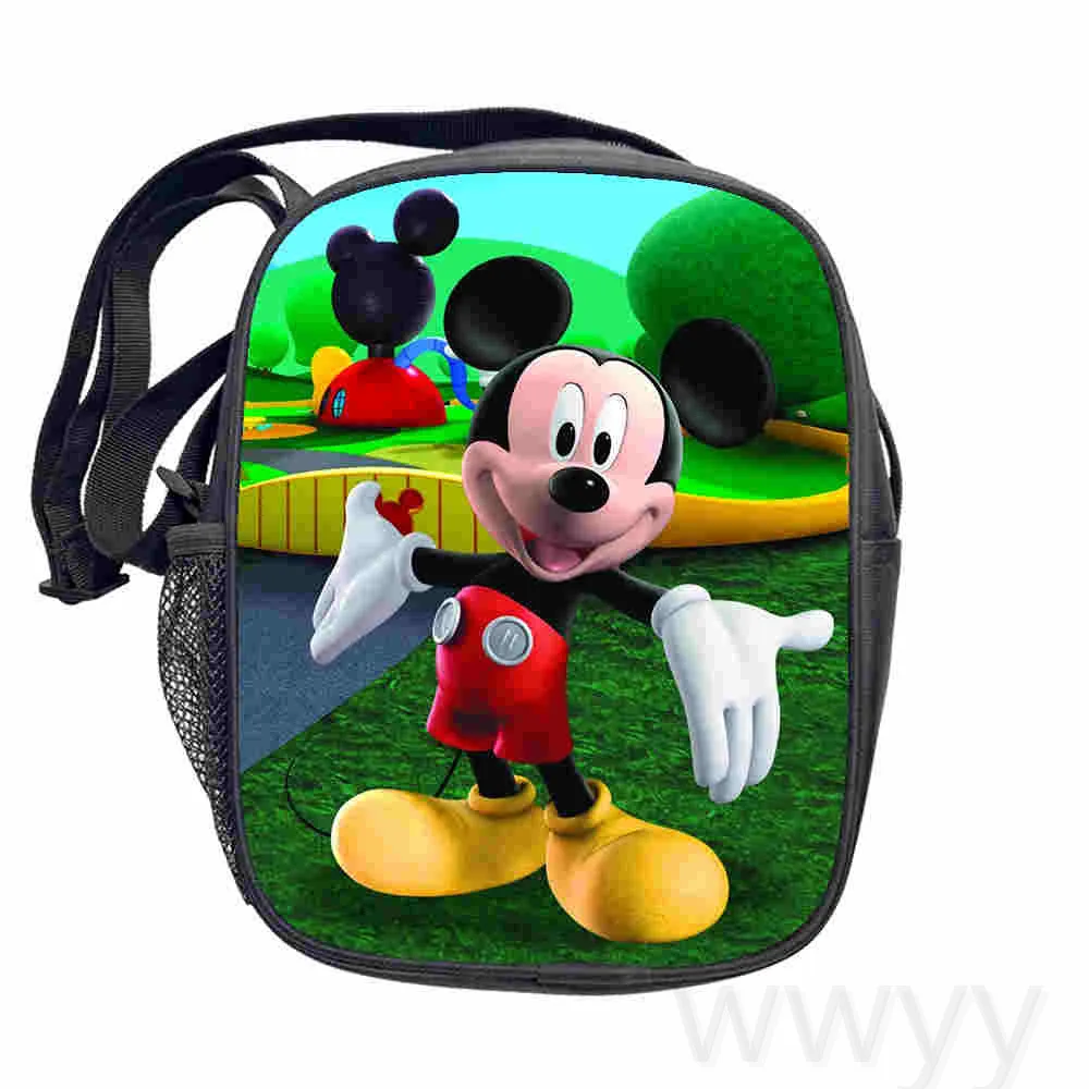 Сумка-мессенджер Disney с Микки Маусом Женская сумочка дорожные ранцы для девочек