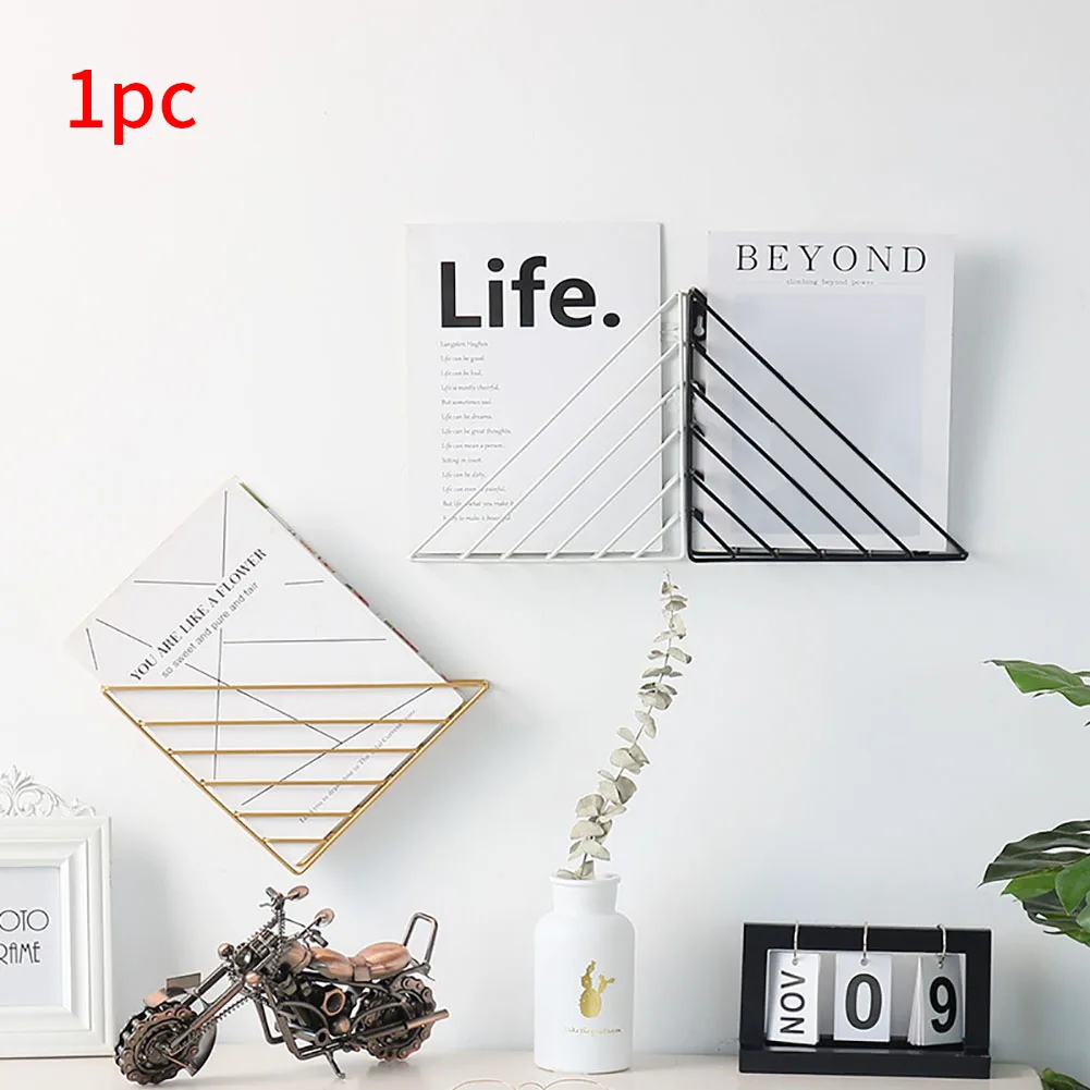Треугольный журнал железная структура гостиной дома подвесной декоративный