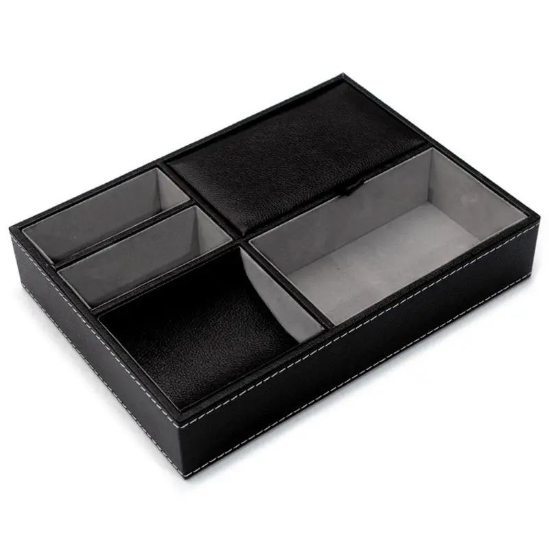 

Настольный ящик для хранения, органайзер для офиса, коробка для хранения ожерелья, серег-гвоздиков, чехол