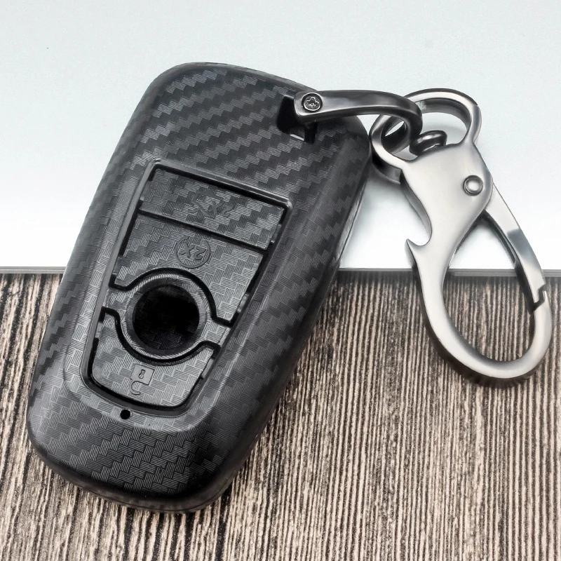 ABS чехол для ключа автомобиля из углеродного волокна Ford Mondeo Mustang EXplorer Fusion Edge Expedition