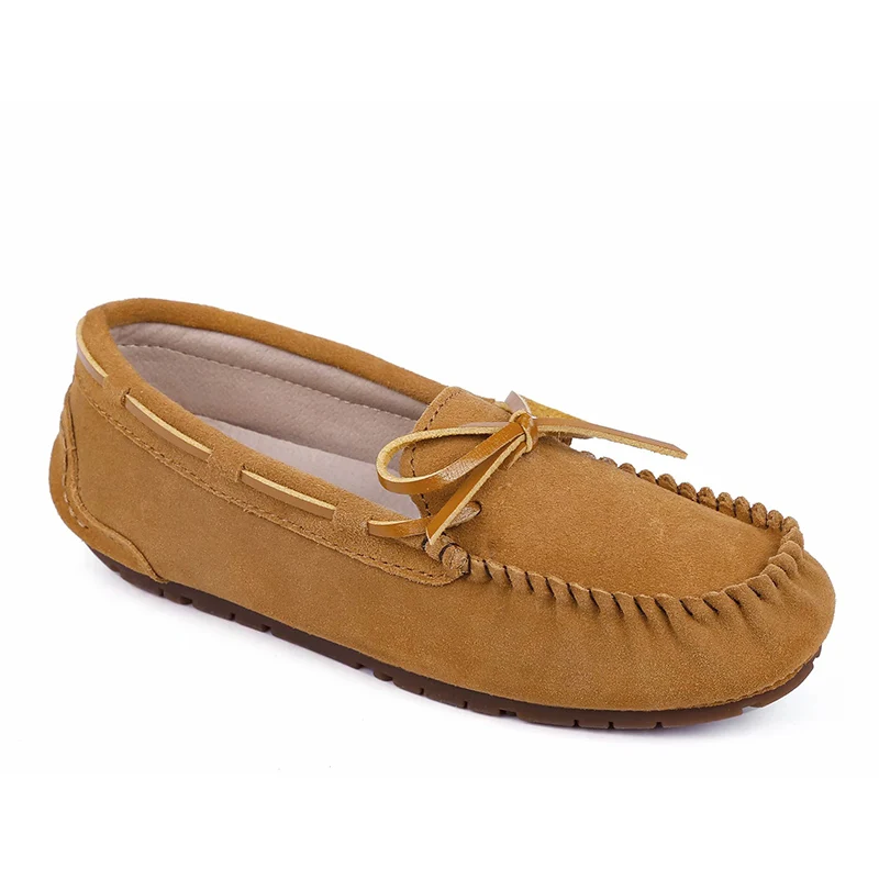 Женские лоферы Повседневная обувь в британском стиле мокасины из натуральной