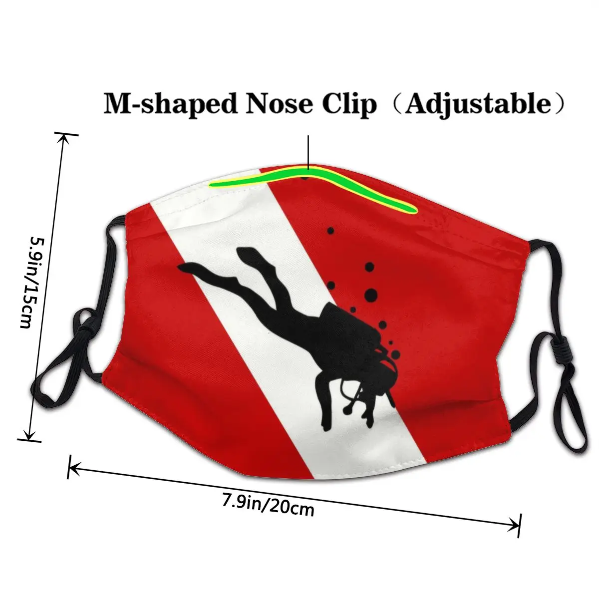 Маска-респиратор для дайвинга и с защитой от пыли | Аксессуары одежды