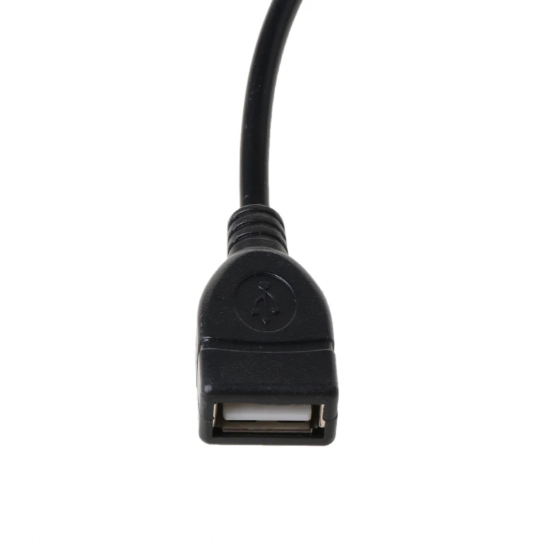 Кабель преобразователь со штекером AUX 3 5 мм на гнездо USB 2 0 для автомобиля MP3|Кабели